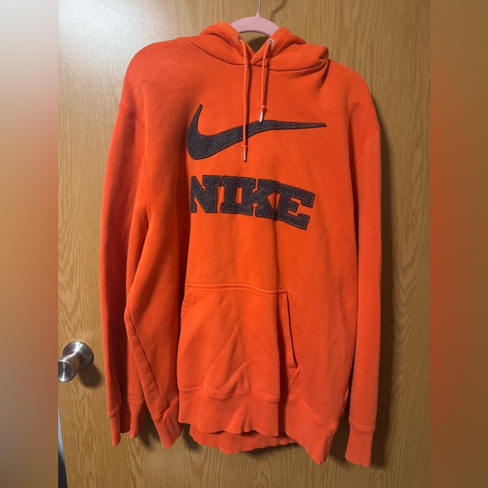 Nike Men's Bold Orange Hoodie